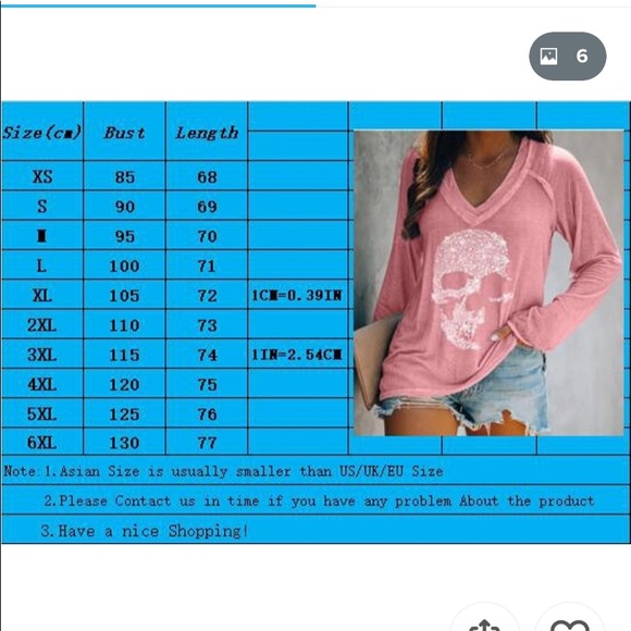 FASHION silver studded skull tee - Picture 2 of 6